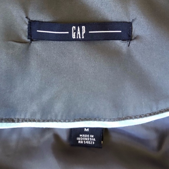 Gap Blue Down Vest M - Picture 9 of 13